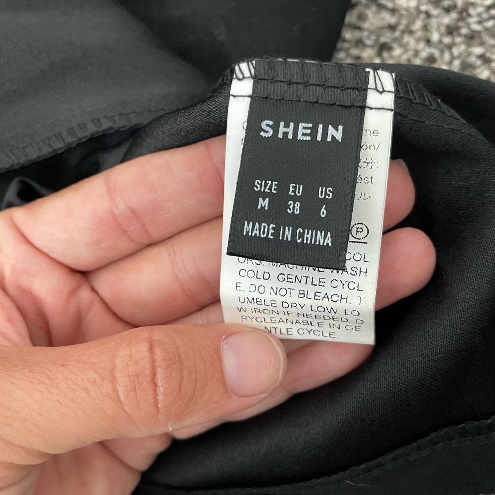 SHEIN black skirt